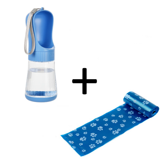 200 Poop Bags + 17 0z Bottle